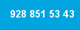 928 851 53 43 928 851 53 43